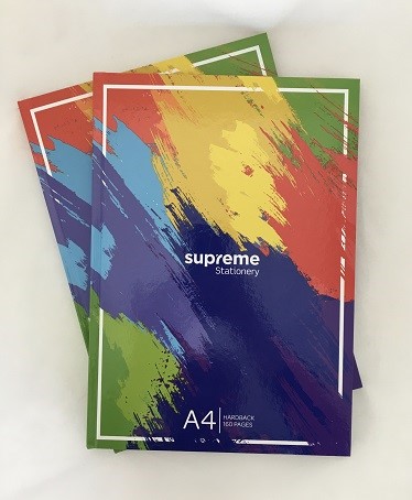 [5099073001903] [N/A] Hardback A4 160Pg Rainbow Supreme