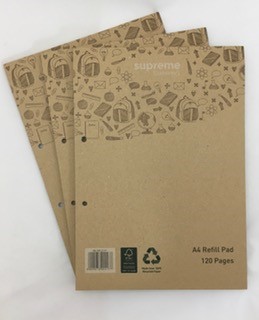[5099073002177] [N/A] Refill Pad A4 120Pg Recycled Supreme