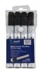 [5099073013166] [O/S] Whiteboard Markers 4pk Black Supreme