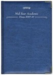 [5390991004015] Mid Year Academic Diary 2026/2027 A5 1 Day per page, Padded MD1 O'Brien