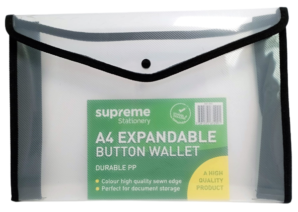 [N/A] Button Wallet A4 Premium BW-2991 Supreme