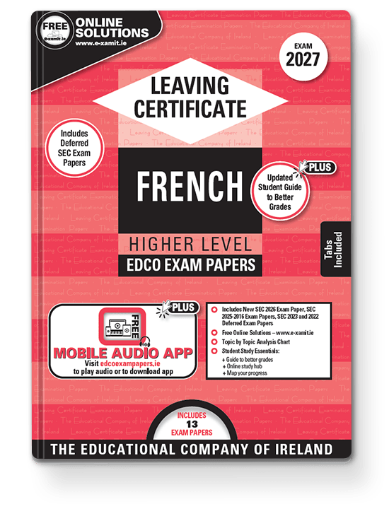 [9780861675333] 2027 Edco FRENCH LC HL EXAM PAPERS