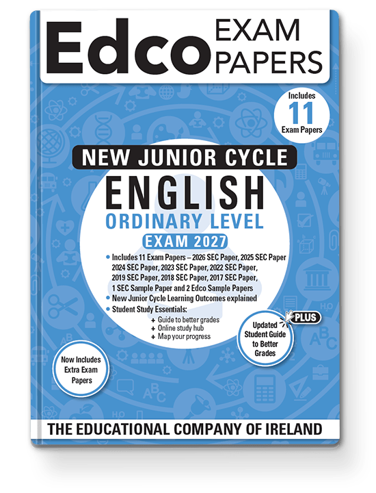 [9780861676354] 2027 Edco ENGLISH JC OL EXAM PAPERS