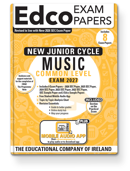 [9780861676514] 2027 Edco Music JC Common Level Exam Papers