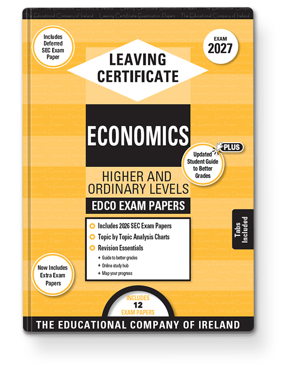 [9780861676668] 2027 Edco Economics OL+HL LC Exam Papers