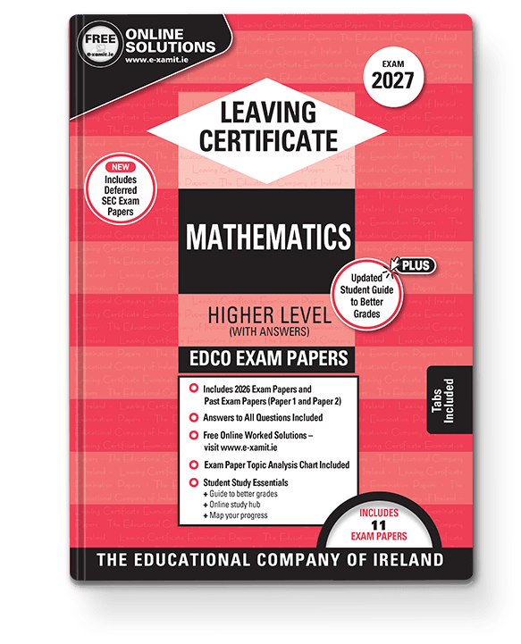 [9780861676781] 2027 Edco Maths LC HL Exam Papers