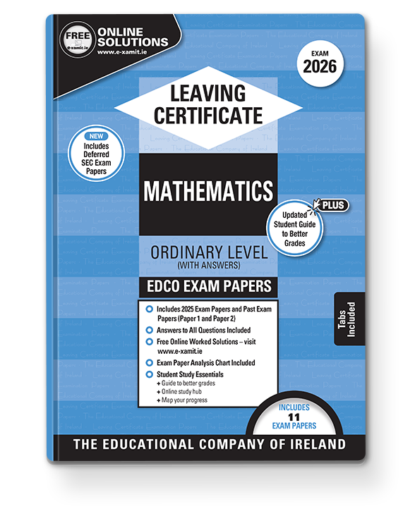 [9780861676798] (Available Late July) 2027 Edco Maths LC OL Exam Papers