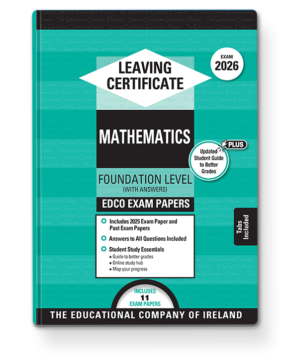 [9780861676804] (Available Late July) 2027 Edco Maths LC FL Exam Papers