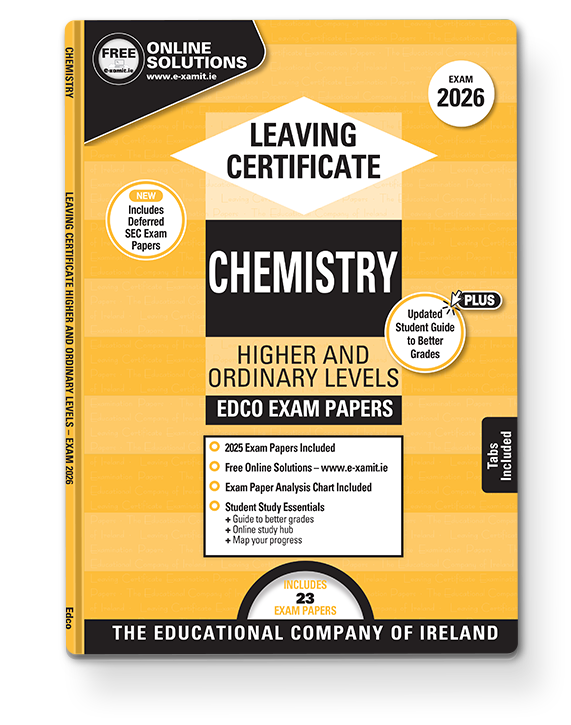 [9780861679164] 2026 Edco CHEMISTRY LC H+O EXAM PAPERS