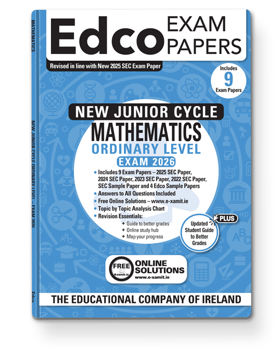 [9780861679652] (Available Late July) 2027 Edco Maths JC OL Exam Papers