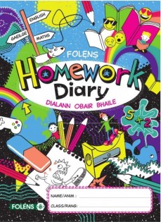 [9781789277609] [O/S] Homework Journal Primary Dialann Obair Bhaile Folens