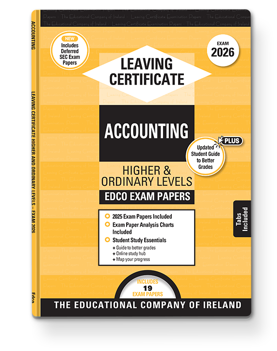 [9781845363666] (Available Late July) 2027 Edco ACCOUNTING LC H+O EXAM PAPERS