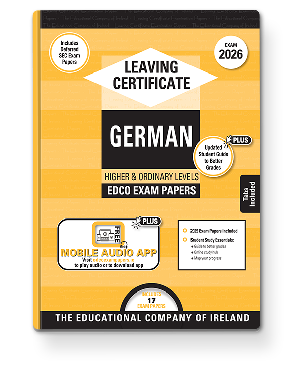 [9781845364687] (Available Late July) 2027 Edco German LC H+O Exam Papers
