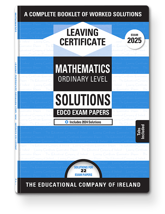 [9781845366308] (Available Late July) 2027 Edco Solutions Maths LC OL Exam Papers