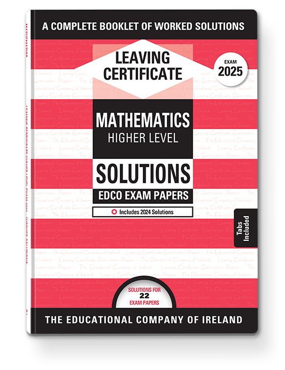 [9781845366322] (Available Late July) 2027 Edco Solutions Maths LC HL Exam Papers