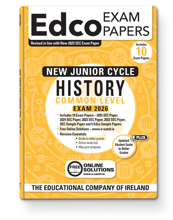 [9781845369408] (Available Late July) 2027 Edco History JC Common Level Exam Papers