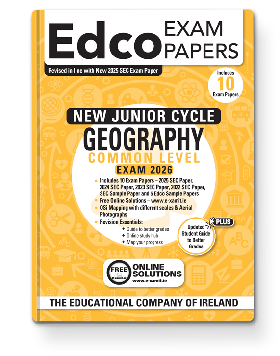[9781845369415] (Available Late July) 2027 Edco Geography JC Common Level Exam Papers
