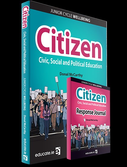 [9781912725489-new] [OLD EDITION] Citizen (Set) Textbook and Response Journal Book CSPE