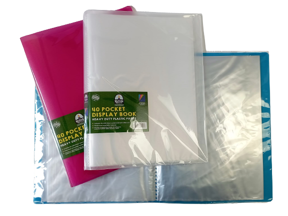 [5391539550438] (Available Late April) Display Book A4 40 Pocket BH-0438