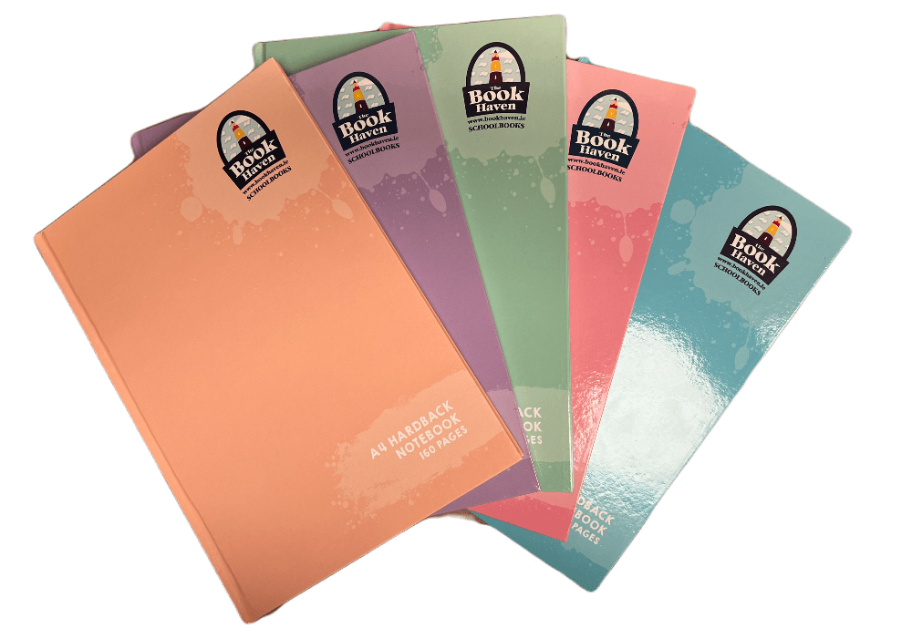 [5391539551442] [N/A] Hardback A4 160pg (Assorted Pastel) Bh-1442 Book Haven