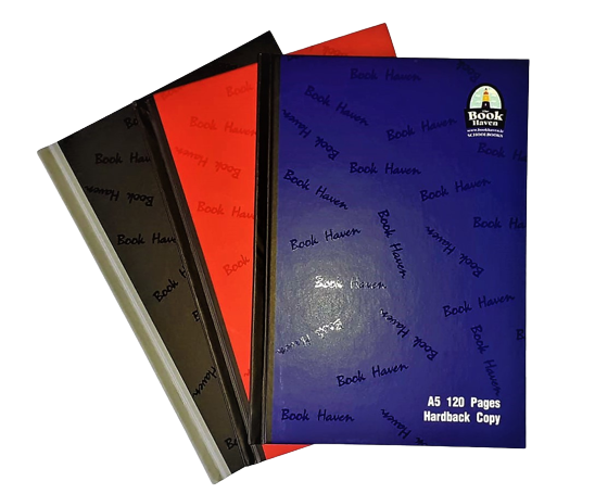 [5391539551947] Hardback A5 Notebook 120Pg Book Haven Bh-1947