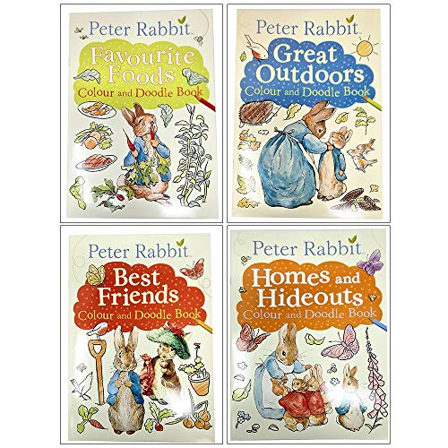 [9780241501528] Peter Rabbit - Homes and Hideouts Colour and Doodle Book