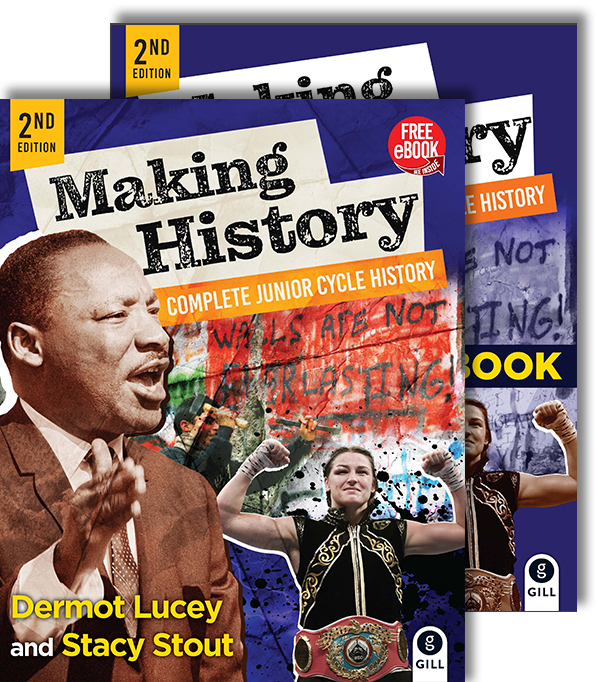 [9780717193820-new] [OLD EDITION] Making History 2ND ED. (SET) (TXT & WBBK) JC