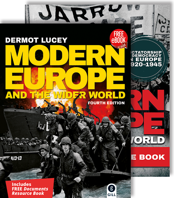 [9780717193691-new] [OLD EDITION] Modern Europe and the Wider World 4th Edition (Set) [2022] OLD DOCUMENT BOOK