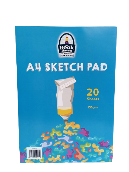 [5391539554252] [O/S] Sketchbook A4 20 Sheet BH-4252 (Sketch pad) Top bound