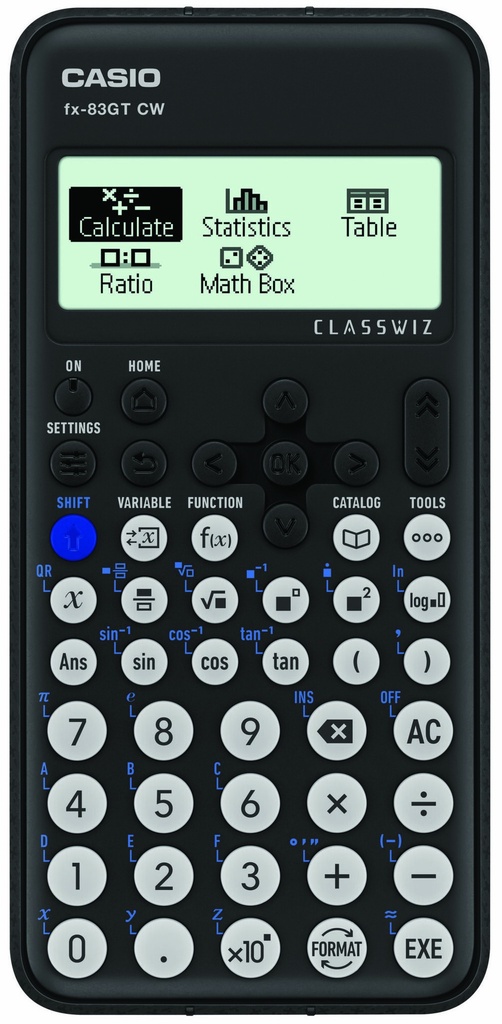 [4549526615504] [N/A] [Upgraded Model Available] Scientific Calculator Casio FX-83GTCW Black