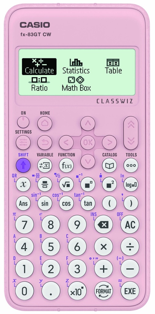 [4549526615528] [N/A] [Upgraded Model Available] Scientific Calculator Casio FX-83GTCW Pink