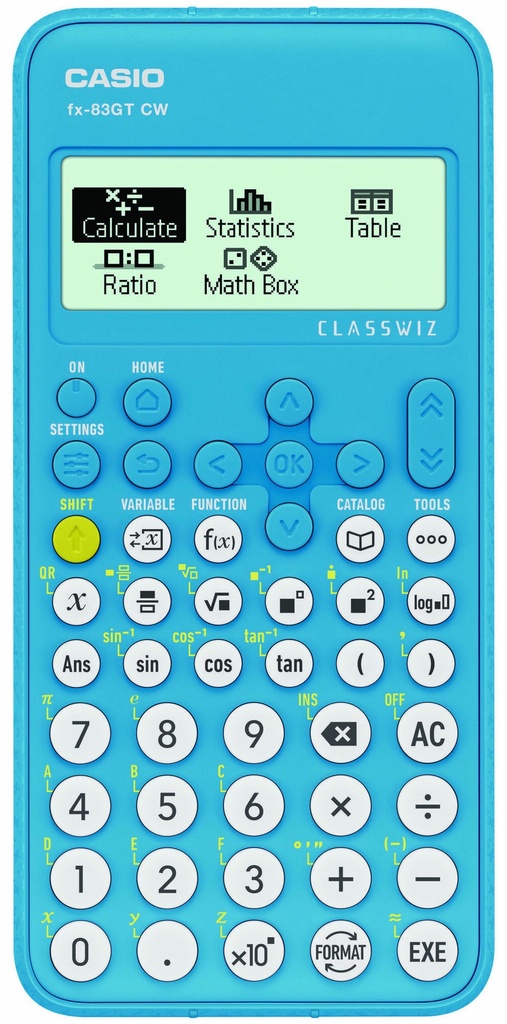 [4549526615511] [Upgraded Model Available] Scientific Calculator Casio FX-83GTCW Blue