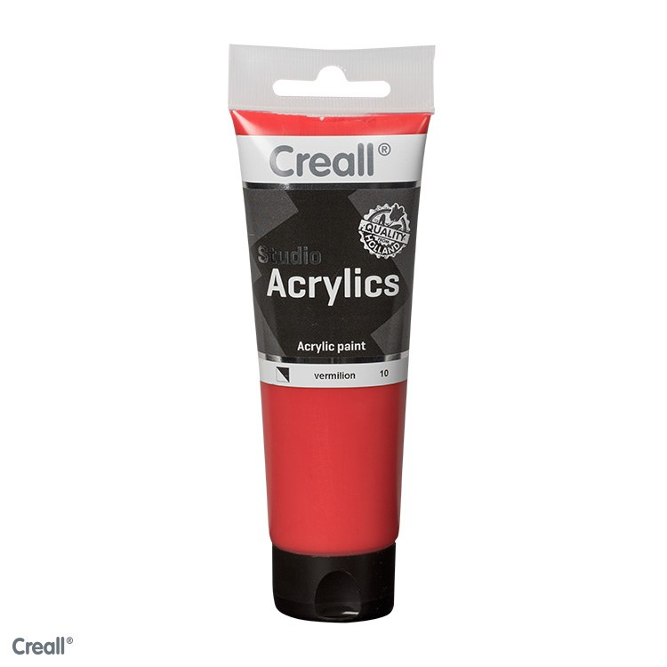 Studio Acrylics 120ml Red (Vermillion)