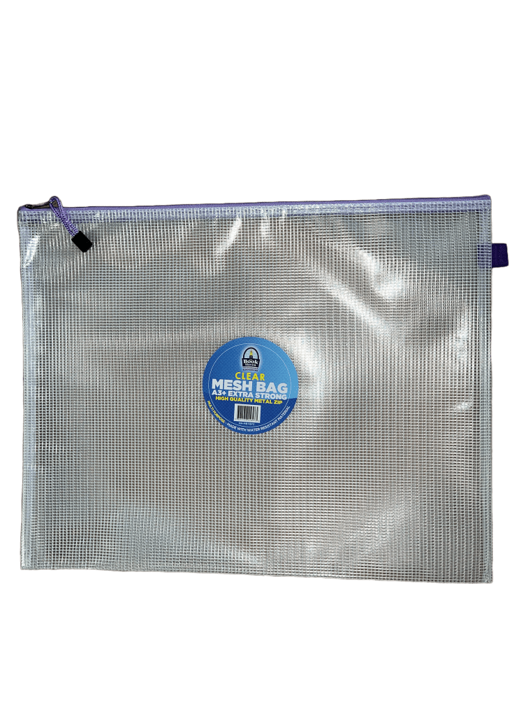 [5391539556973] Mesh Bag A3+ Clear Book Haven BH-MB-6973