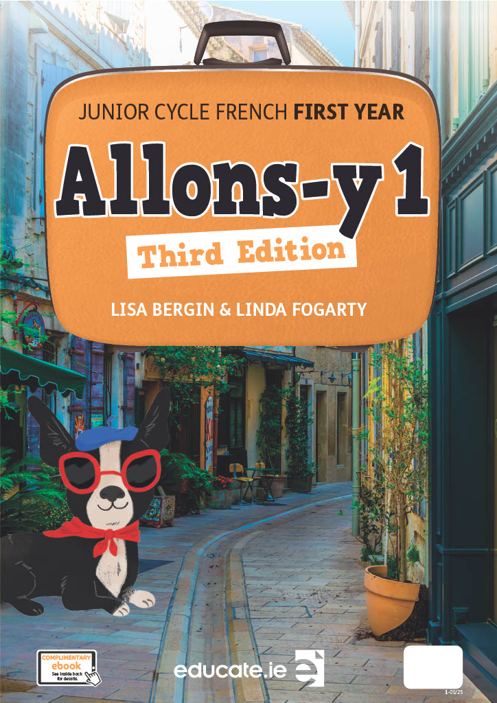 [Avail August] Allons-y 1 3rd Edition (SET) Textbook, Mon chef d'œuvre/Ma trousse de grammaire & Lexique