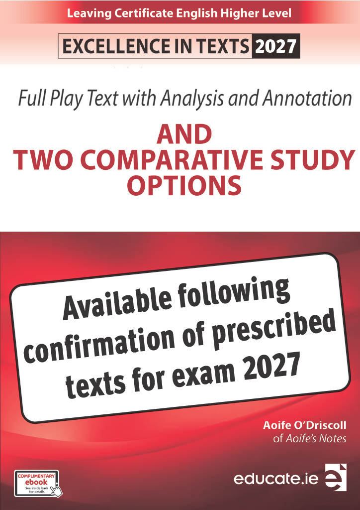 [9781916832992] Othello Excellence in Texts (HL) 2027 Play + 2 Comparative Study Options Textbook
