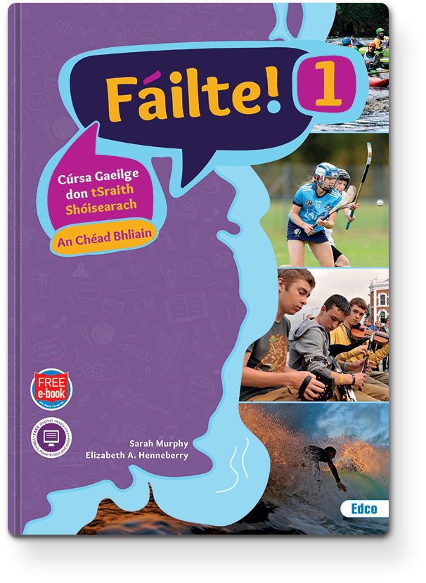 [9781802301861] [Avail 24th August] Failte 1! - 1st Year Irish (SET) Pack (2025 Edition)