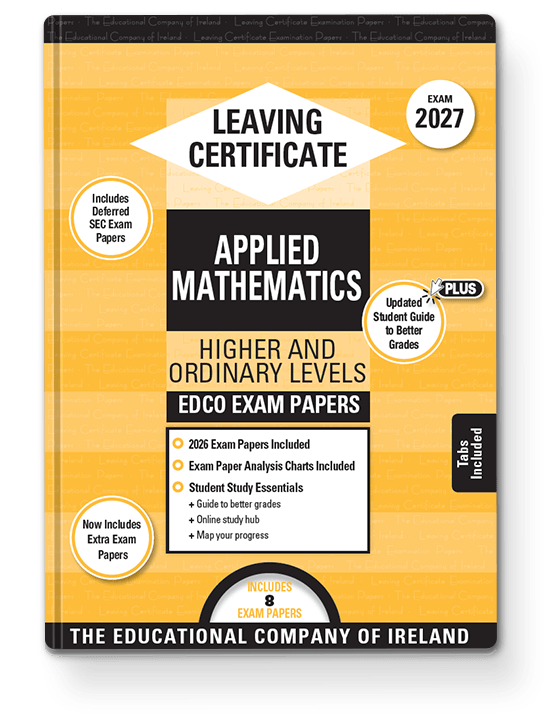 [9781802302165] 2027 Edco Applied Maths LC HL+OL Exam Papers