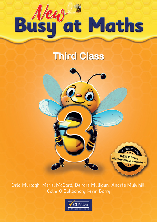 Busy at Maths 3 Third Class TEXTBOOK (Home–School Links book sold separately)