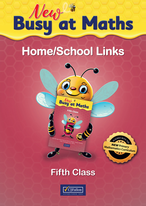 [9780714431710] Busy at Maths 5 Fifth Class Home / School Links NEW
