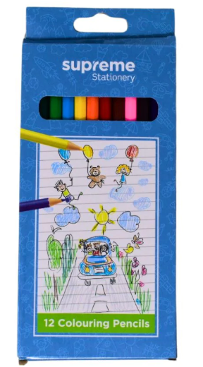 [5391543968854] Colouring Pencils 12pk CP-8854 Supreme