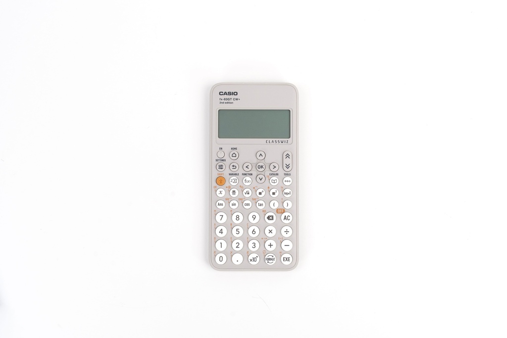 [4549526619366] Scientific Calculator Casio FX 83GTCW+ Gy Grey