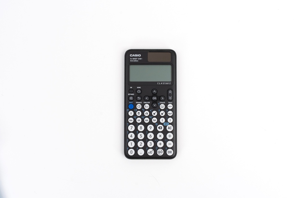 [4549526620591] Scientific Calculator Casio Dual Power FX 85GTCW+ Black