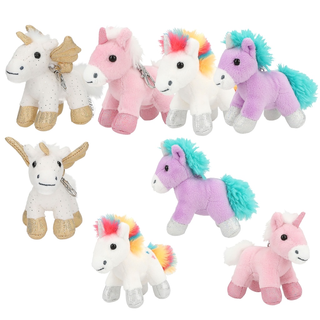[4010070685317] Ylvi Unicorn Plush Pendant