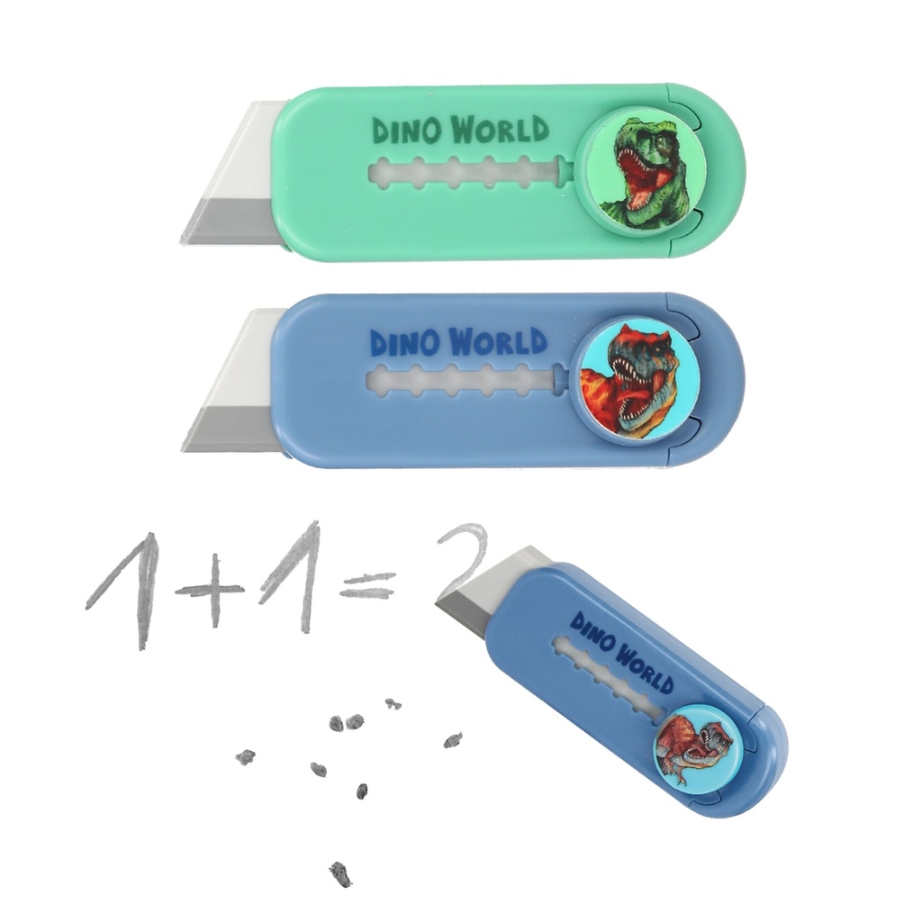 [4010070703486] Dino World Cutter Eraser
