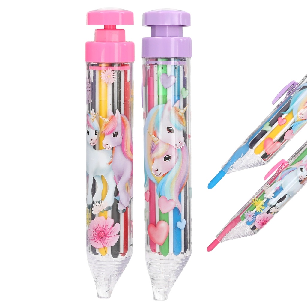 [4010070700706] Ylvi 8 Colours Twist Crayon