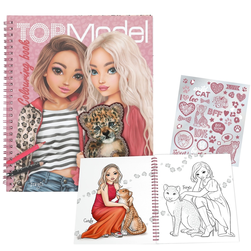 [4010070710330] TOPModel Colouring Book LEOHEART