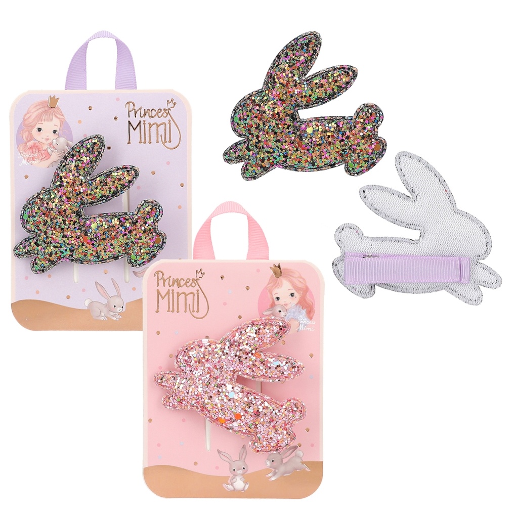 [4010070737320] Princess Mimi Hair Clip Glitter Bunny