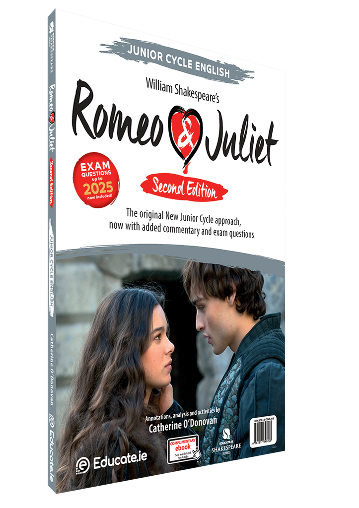 Romeo and Juliet – Updated Second Edition Play Text & Portfolio 2026 [Educate.ie]