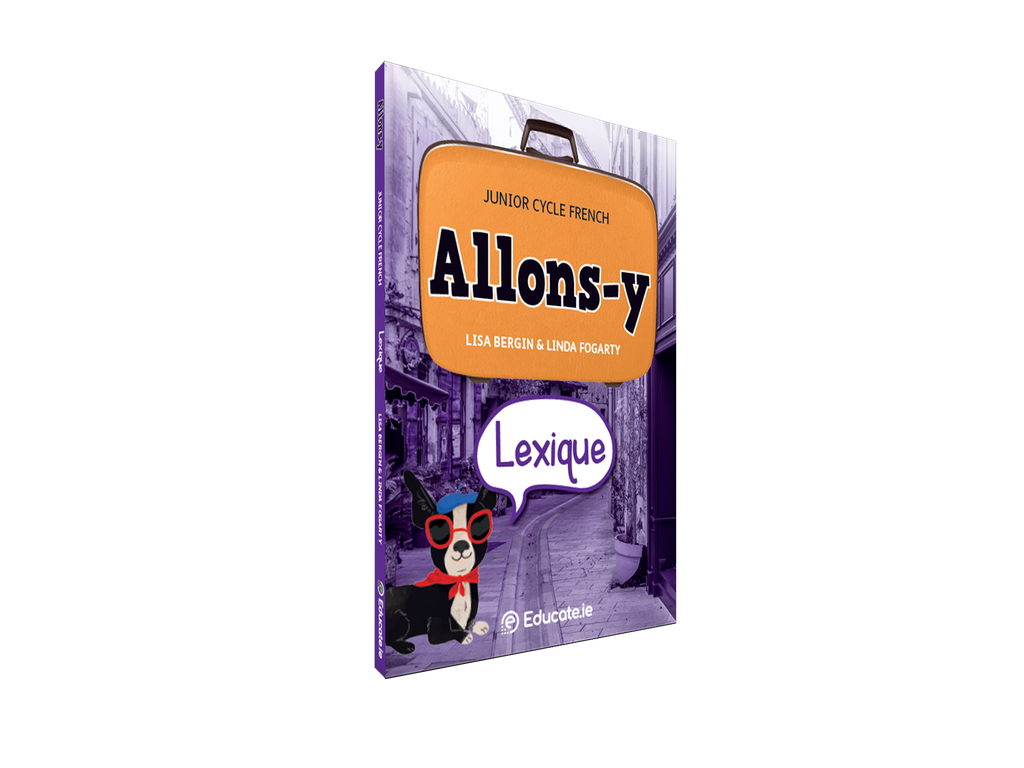 [9781917848374] Allons-y 1 – Third Edition (Gaeilge Edition) (3-year) Lexique*
